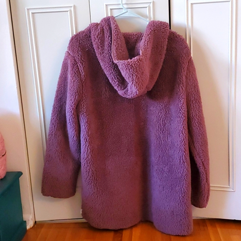 PINK Sherpa Sweater - Picture 2 of 2